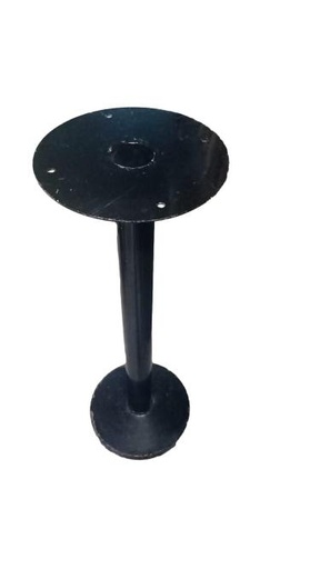 [7702025010769] Base for cafeteria table with anchor to the floor 74 Cm Black